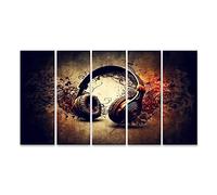islandburner Cuadro sobre lienzo auriculares música imágenes murales póster JBOR-5P