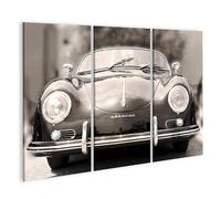 islandburner Cuadro sobre lienzo Coche deportivo clásico Nostalgia sobre cuatro ruedas Retro Elegancia Cuadros Murales Póster