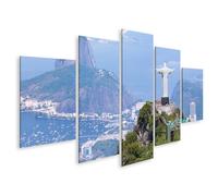 islandburner Cuadro sobre lienzo Cristo Redentor y Pan de Azúcar en Río de Janeiro Brasil Imágenes Murales Póster