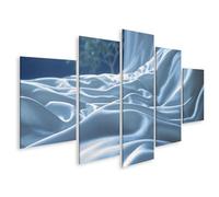 islandburner Cuadro sobre lienzo de seda de ensueño, mural para dormitorio, decoración para románticos - 5 piezas