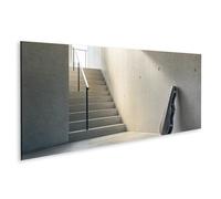 islandburner Cuadro sobre lienzo Elegante estuche de violín mural para salas de estar modernas Para amantes de la música - Panorama