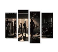 islandburner Cuadro sobre lienzo Entrenamiento Deportes Gimnasio Entrenamiento Gimnasio Entrenamiento Gimnasio Entrenamiento Cuadros Cuadros Murales Póster J