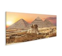 islandburner Cuadro sobre lienzo Esfinge Piramides famosas maravillas del mundo Giza Egipto cuadros murales póster