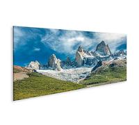 islandburner Cuadro sobre lienzo Fitz Roy Montaña El Chaltén Montañas Patagonia Argentina Cuadros Murales Póster
