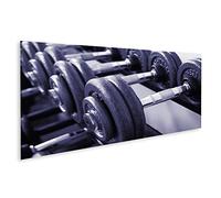 islandburner Cuadro sobre lienzo gimnasio pesos cuadros cuadros murales póster GAKO Pano