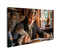 islandburner Cuadro sobre lienzo Histórico Mural de un escriba en el escritorio - Edición Z2