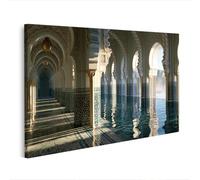 islandburner Cuadro sobre lienzo Majestuosos Arcos Moros Mural Salón para aficionados a los viajes - Edición M1