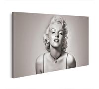 islandburner Cuadro sobre lienzo Marilyn Monroe V5 Cuadros de pared 80 x 40 cm