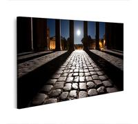 islandburner Cuadro sobre lienzo Místico Panteón Columnas Mural Salón Para Amantes de la Historia - Edición X1