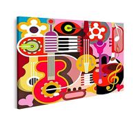islandburner Cuadro sobre lienzo Música abstracta Imágenes Murales Póster