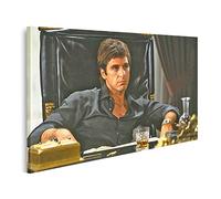 islandburner cuadro sobre lienzo Pacino Scarface Tony Montana culto gángster película Hollywood OG imágenes murales póster