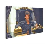 islandburner Cuadro sobre lienzo Pacino Scarface Tony Montana culto OG Gangster Movie DE Cuadros Murales Póster