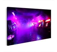 islandburner Cuadro sobre lienzo Retro Gaming Magia Mural Salón Nostálgico Edición N1