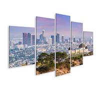 islandburner, Cuadros de Salon Los Angeles, California, EE.UU., Centro de la Ciudad Desde Griffith Park. Cuadro Decoracion de Pared Impresión en Lienzo Formato Grande Modernos PKF-MFP-N