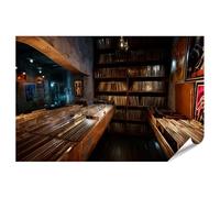 islandburner Empire - Póster de alta calidad, diseño nostálgico de tienda de discos para sala de estar para amantes de la música, edición estándar M1