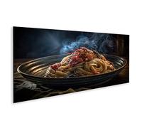 islandburner Imagen sobre lienzo Exquisita pasta de langosta Mural Comedor Para Gourmets - Panorama