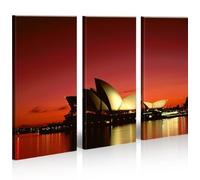 islandburner Imagen sobre lienzo Sydney V2 Oper Australia, XXL Poster Canvas Wandartikel Salón Marca