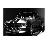 islandburner Póster de 1967 Ford Mustang Shelby Gt 500 para amantes de las imágenes premium en papel fotográfico