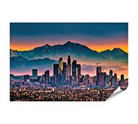 islandburner Póster de Los Ángeles LA California, imágenes, impresión fotográfica