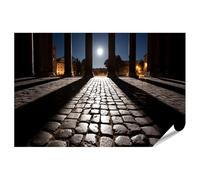 islandburner Póster premium con columnas místicas del panteón para sala de estar para amantes de la historia - estándar