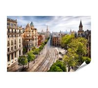 islandburner Póster Premium Majestuoso Arquitectura Española Mural para Salón para los Viajes - Estándar