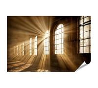 islandburner Póster Premium Ruina Mística Fábrica Mural Salón Para Aventureros - Gran Formato