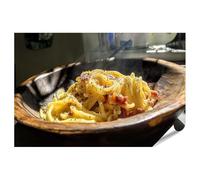 islandburner Póster Premium Seductor Carbonara de Indulgencia Mural Cocina para Gourmets - Estándar