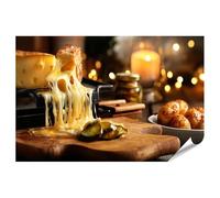 islandburner Póster premium seductor raclette queso mural para cocina y comedor decoración - estándar