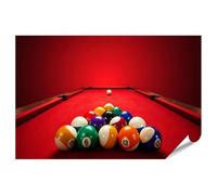 islandburner Premium Poster Elegante Juego de Billar Mural para Sala de Pasatiempos Perfecto para los amantes de los Juegos - Formato Grande - Edición S1
