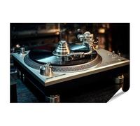 islandburner Premium Poster Elegante tocadiscos para amantes de la música y coleccionistas - Estándar