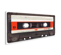 islandburner Prime - Cuadro sobre lienzo, diseño de casete nostalgia retro tipo I posición normal imágenes murales póster