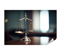 islandburner Prime Imagen Póster Ley Escala Justicia Símbolo Borroso Concepto Juez Imágenes Premium Imágenes Impresión Impresión