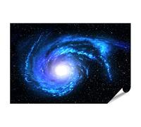 islandburner Prime Picture Poster Bright Blue Galaxia en el Cosmos Premium Imágenes Impresión fotográfica