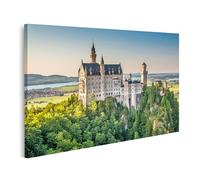 islandburner Primer cuadro sobre lienzo Castillo de Neuschwanstein en el romántico paisaje bávaro cuadros cuadros murales póster