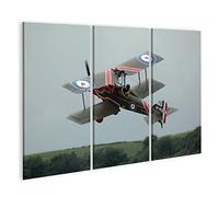 islandburner Primer cuadro sobre lienzo histórico avión biplano guerra viejo avión ultraligero re deportes naturaleza imágenes murales póster