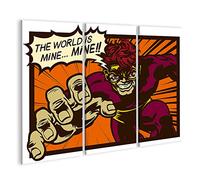 islandburner Primer cuadro sobre lienzo retro cómics supervillano intriga mal plan para gobernar el mundo V imágenes murales póster