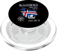 Islandia - Círculo Polar - Bandera vikinga de la Isla Vegvisir PopSockets PopGrip para MagSafe