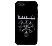 Islandia - Espíritu nórdico - Brújula vikinga Vegvisir con Mapa Carcasa para iPhone SE (2020) / 7/8