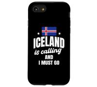 Islandia está llamando y debo ir divertido viaje a Islandia Carcasa para iPhone SE (2020) / 7 / 8