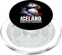 Islandia Frailecillo Viaje Naturaleza Ave Marina Explora PopSockets PopGrip para MagSafe