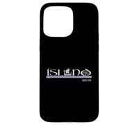 Islandia - Isla - Vikingship & Vegvísir - Cultura del Norte Carcasa para iPhone 15 Pro MAX