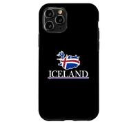 Islandia - Naturaleza y Aventura ártica - Recuerdo de la Bandera islandesa Carcasa para iPhone 11 Pro