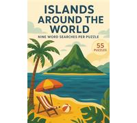 Islands Around the World nine word searches per puzzle: islands word search (word search book)