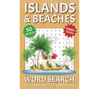 Islands & Beaches Word Search Puzzle Book: 50 Easy-to-Read Puzzles about Islands, Beaches, Travel, and More | 6x9 inches, 100 pages | Relax, Focus, and Recharge (Nature Explorer Word Search Series)