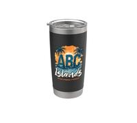 Islas ABC Aruba Bonaire Curazao Crucero Vacay Caribe Vaso térmico de acero inoxidable de doble pared