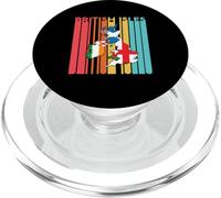 Islas Británicas Mar Irlanda Escocia Gales Inglaterra Mapa Retro PopSockets PopGrip para MagSafe