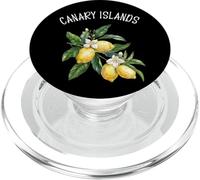 Islas Canarias España Limón Arte Español Fruit Lover Vintage PopSockets PopGrip para MagSafe