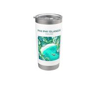 Islas Phi Phi Tailandia Vaso térmico de acero inoxidable de doble pared