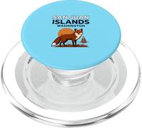 Islas San Juan Washington Sunset Velero PopSockets PopGrip para MagSafe