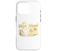 Islas Vírgenes Estados Unidos Beach Vacation USVI Vintage Carcasa para iPhone 16 Pro